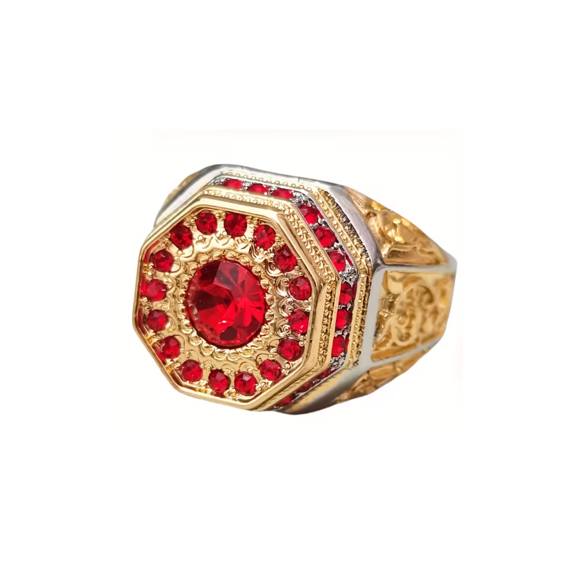 Anillo de Oro,  estilo vintage.