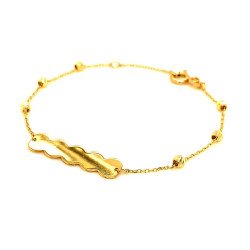 Pulsera para bebés (plaquita grabable)