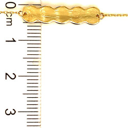 Pulsera para bebés (plaquita grabable)