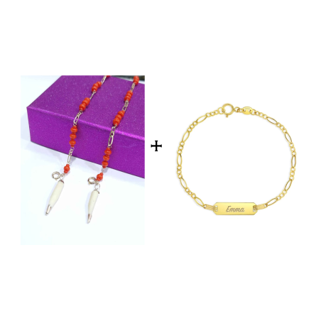 Pack de lindas pulseras para bebé