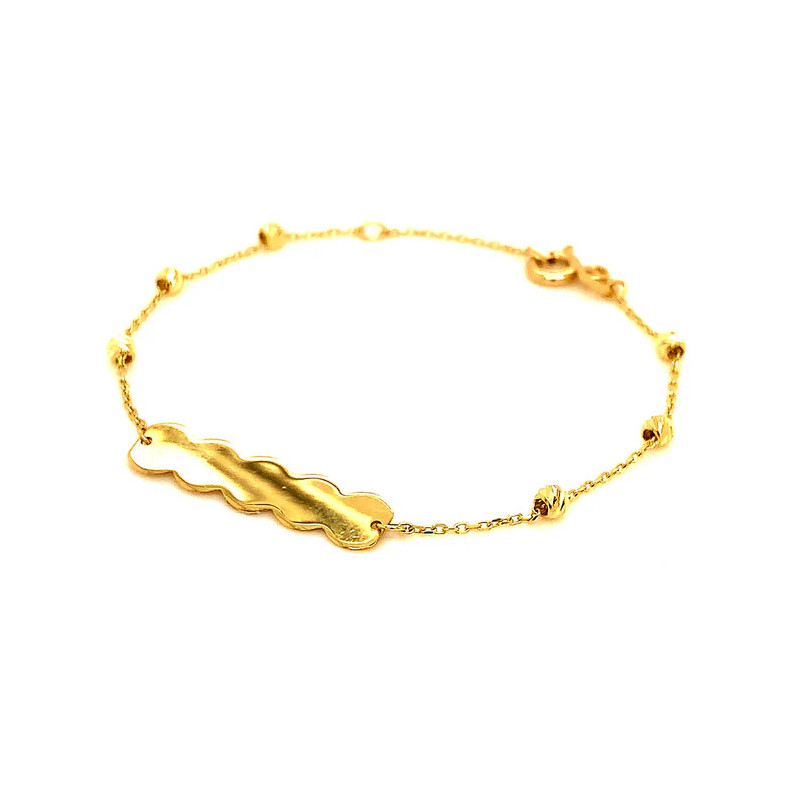 PACK DE PULSERA + CADENA DE 10K