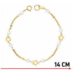 Pulsera oro Pastora 18 Ktes