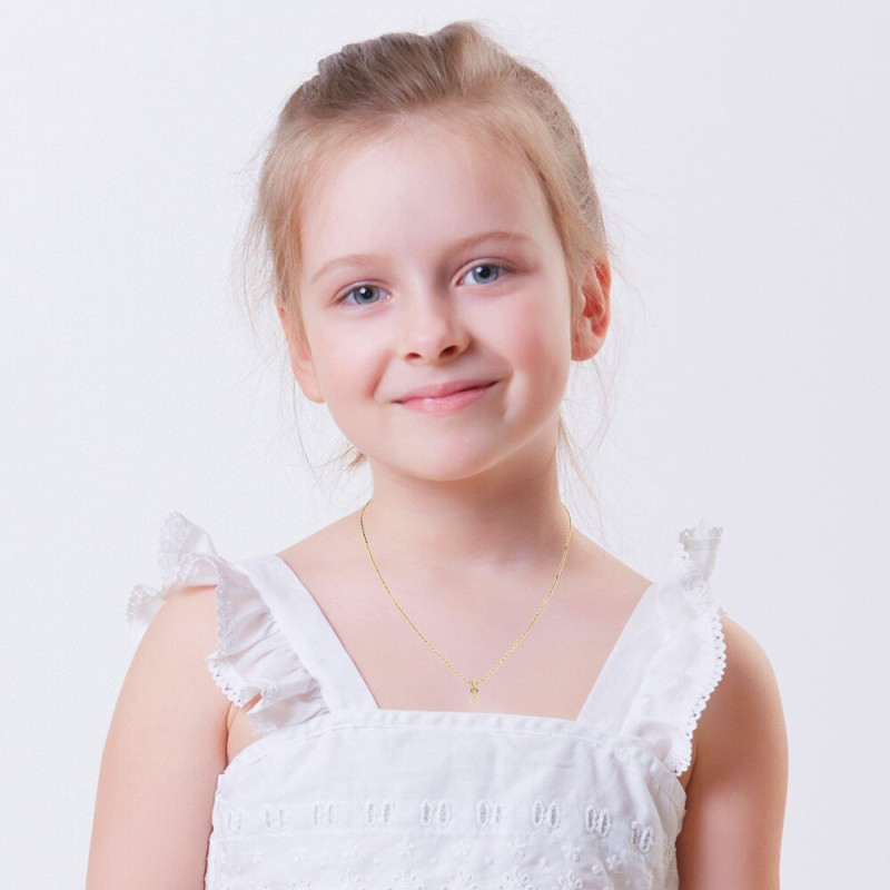 Cadena Oro  - Barbada Diamantada