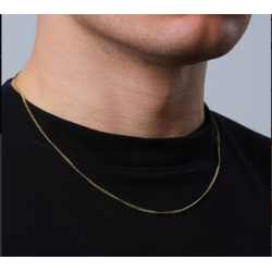 Cadena Delgada para Hombre de Oro 10K – GoldLuxeJoya