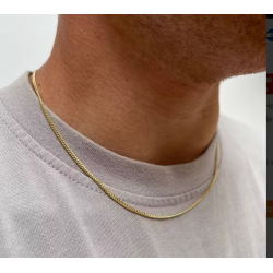 Cadena Delgada para Hombre de Oro 10K – GoldLuxeJoya