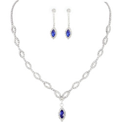 Set de Plata con perlas .