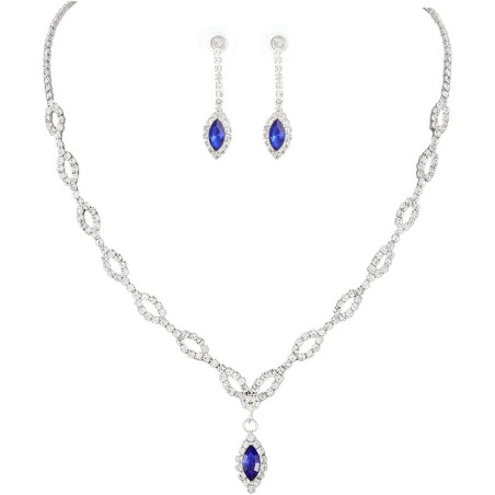 Set de Plata con perlas .